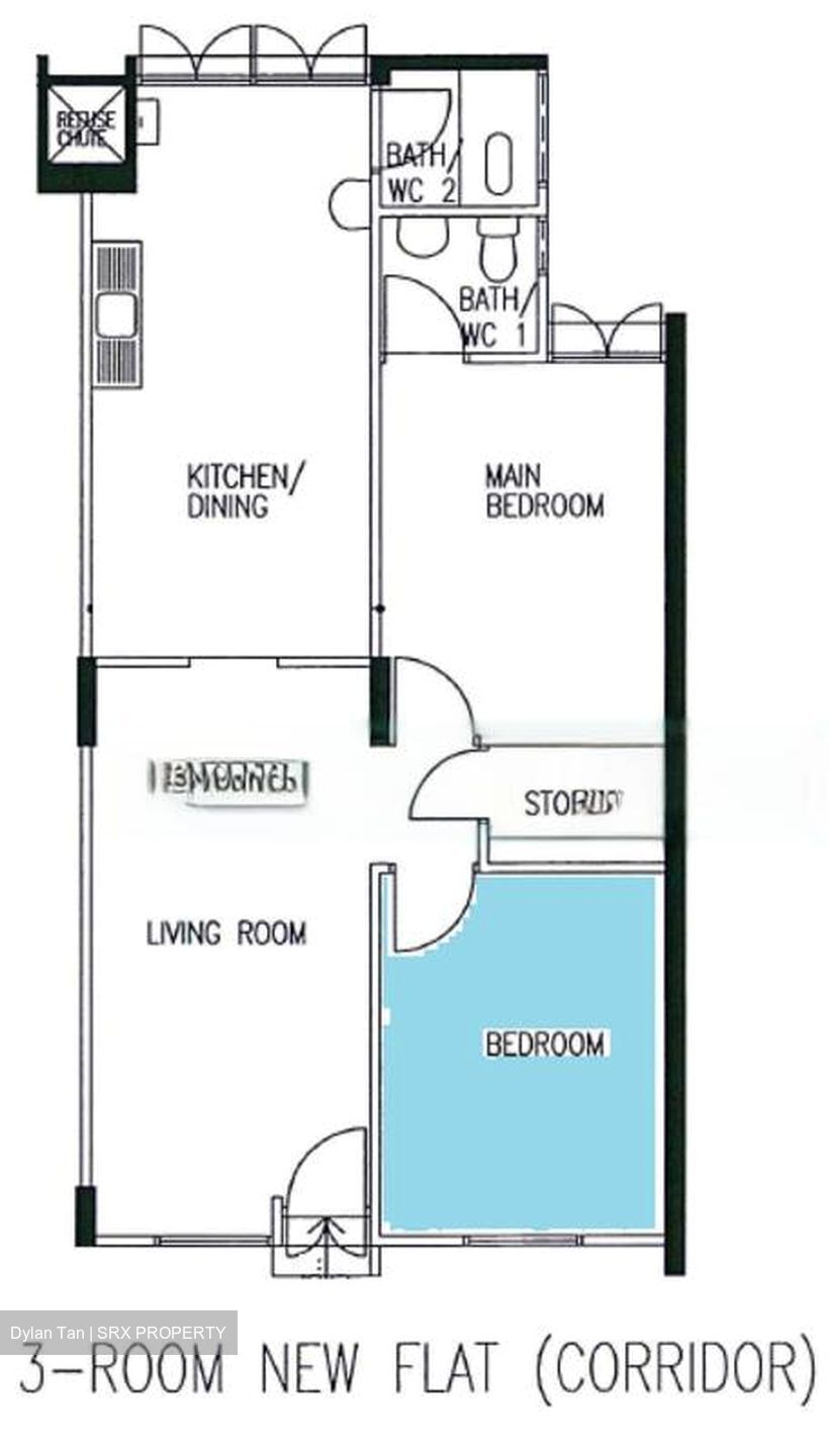 Blk 561 Cheng San Place (Ang Mo Kio), HDB 3 Rooms #462861501
